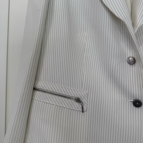 Tahari Ivory Pinstripe Suit - Picture 2 of 9